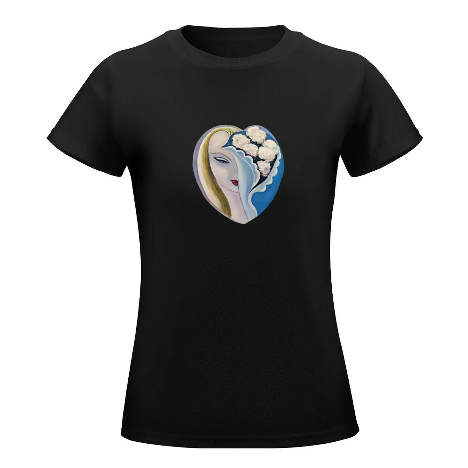 Layla - Derek and the Dominos T-Shirt Blouse tops summer blouses woman 2024