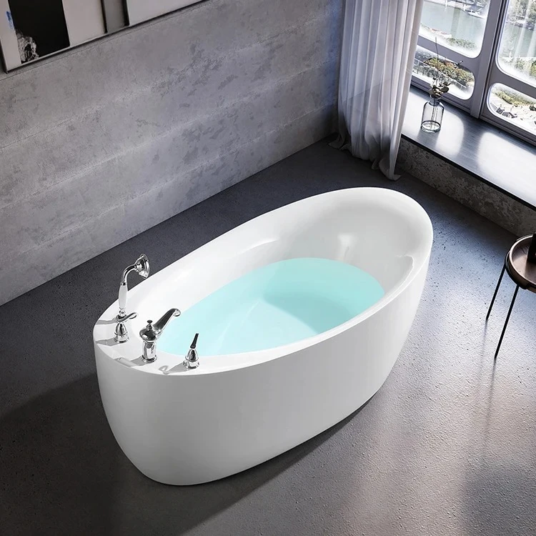 Separate Bathtub, Scratch-resistant and Stain-resistant, Single Bath Bathtub, Easy To Clean, Suitable for Bathroom Hotels