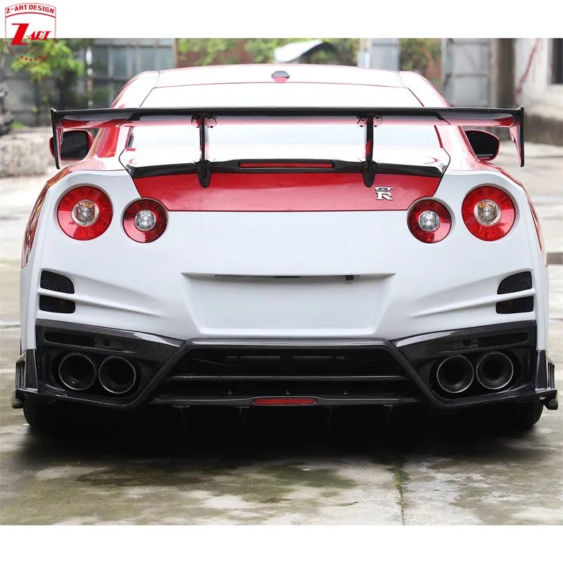 

Z-ART Carbon Fiber Rear Wing for GTR R35 Carbon Fiber Rear Spoiler for R35