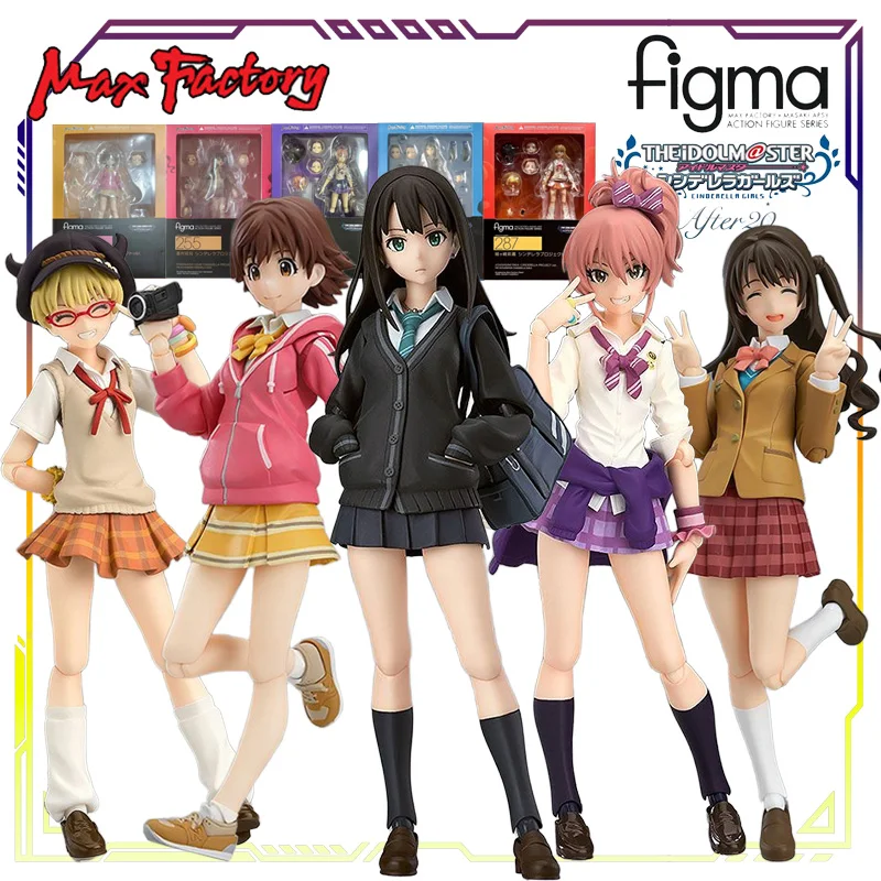 ماكس فاكتوري الأصلي فيجما أيدول ماستر سندريلا فتاة سلسلة ليجيا تشنغزاكي \ شيبويا رين عمل نموذج لجسم اللعب الهدايا للأولاد