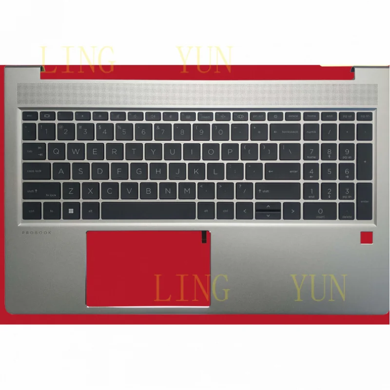 

Подходит для HP ProBook 450 G8 455 G8 C shell, клавиатура, подставка для рук, тачпад M21740-001