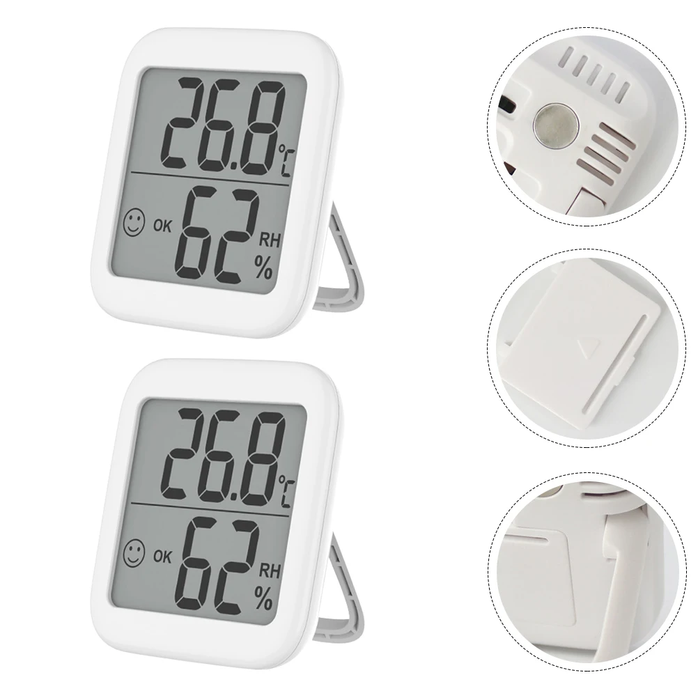 

Bedside Thermometer Home Hygrothermograph Household Temperature Humidity Monitor Room