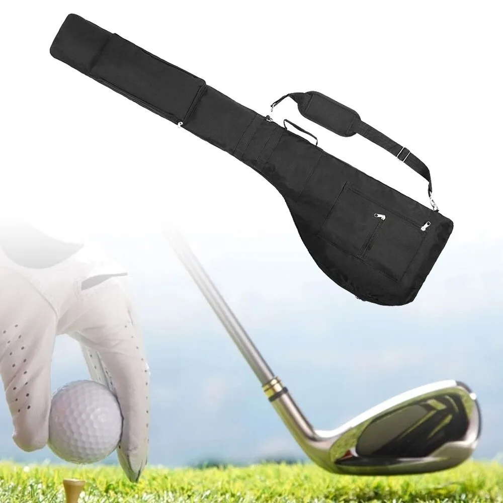 

Waterproof Golf Club Bag Portable Soft Foldable Golf Sunday Bag Foldable Professional Golf Training Case For Women Men
