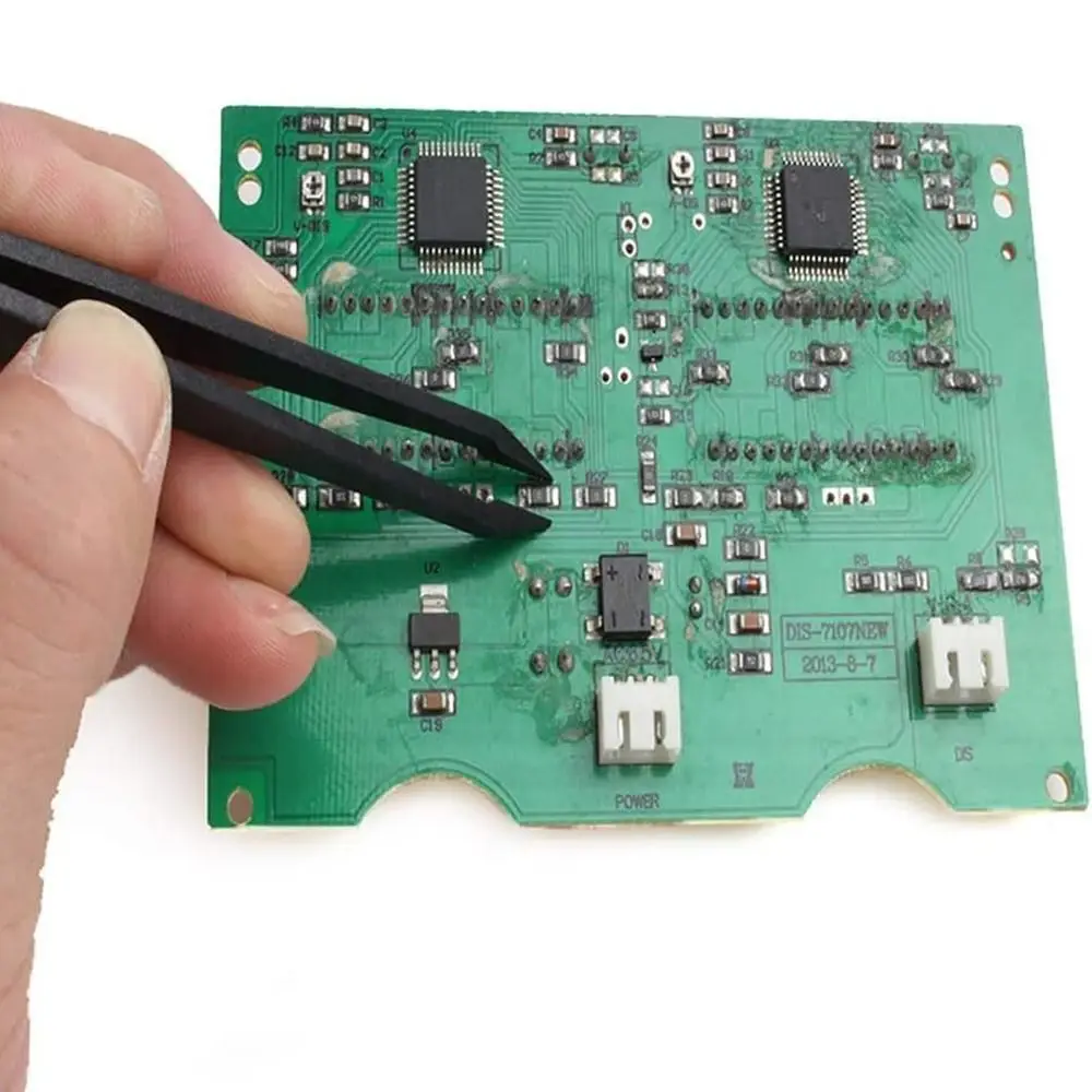 Heat Resistance Welding Tweezers Metal Working Anti-Rust Soldering Tong Extra Large Jewelry Holding Tool Soldering Work