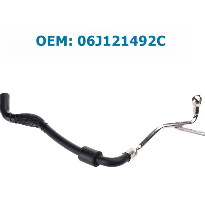 Coolant Pipe 06J121492C for Golf 2.0T Replacement Radiator Outlet Pipe Exhaust Gas Turbocharger Hose