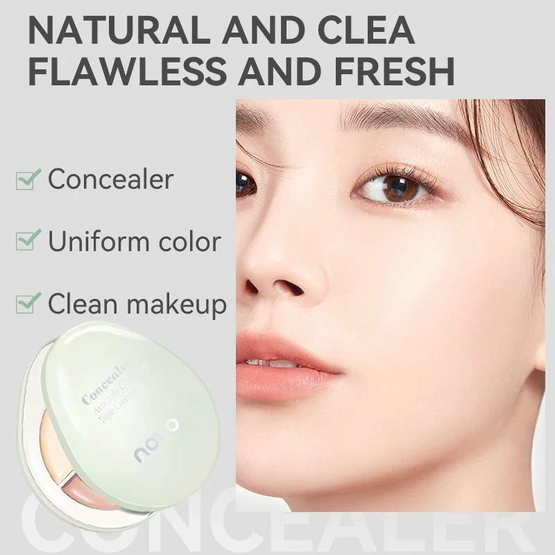 3D コンタークリーム＆コンシーラーパレット、マット仕上げ、長持ち、くまを隠し、明るくする、シミ、ニキビ跡用