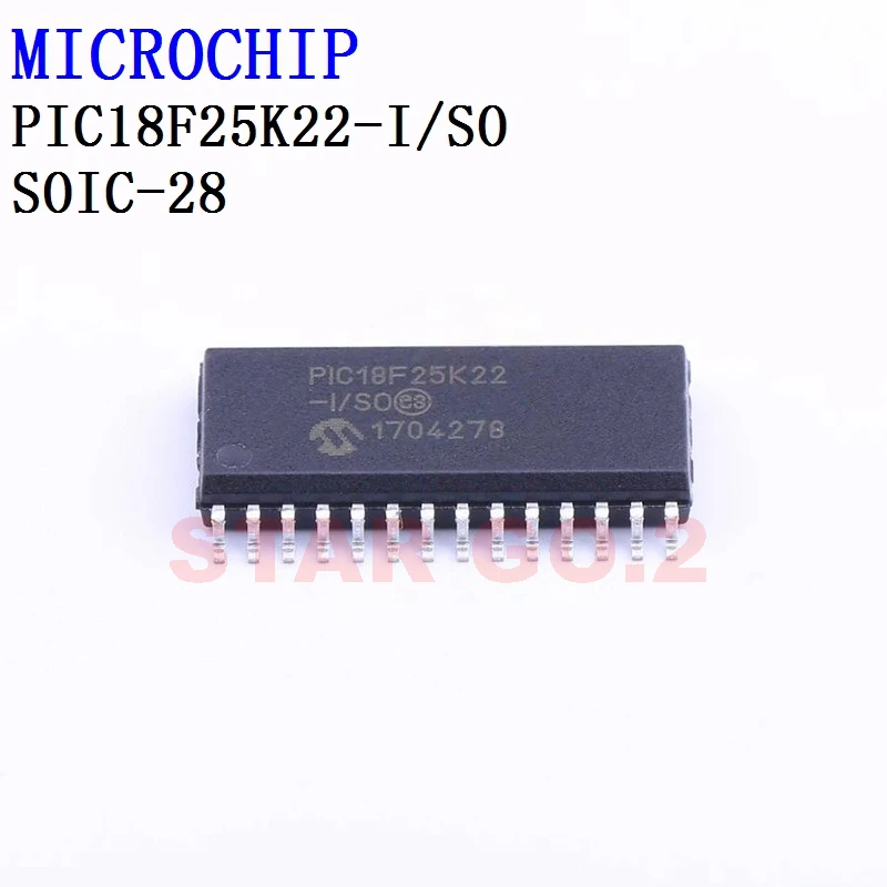 1PCSx PIC18F25K22-I/SO SOIC-28 MICROCHIP Microcontroller