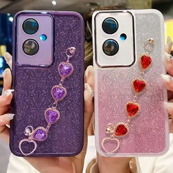 vivoY78 5G Luxury Chain Bracelet Case For Vivo V29 Lite pro V29E Y78 V30E Y38 Y18 Y03 Y75 V40 SE Cover Shockproof Case V29Lite