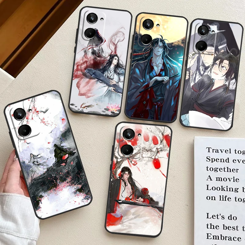 حافظة أنيمي مو داو زو شي لهاتف Realme ، 11 Pro Plus ، 12 ، 10 ، 9 ، GT Neo 5 ، GT3 ، C53 ، C51 ، C30 ، C31 ، C33 ، C35 ، C11 ، c25s ، C21Y ، C55