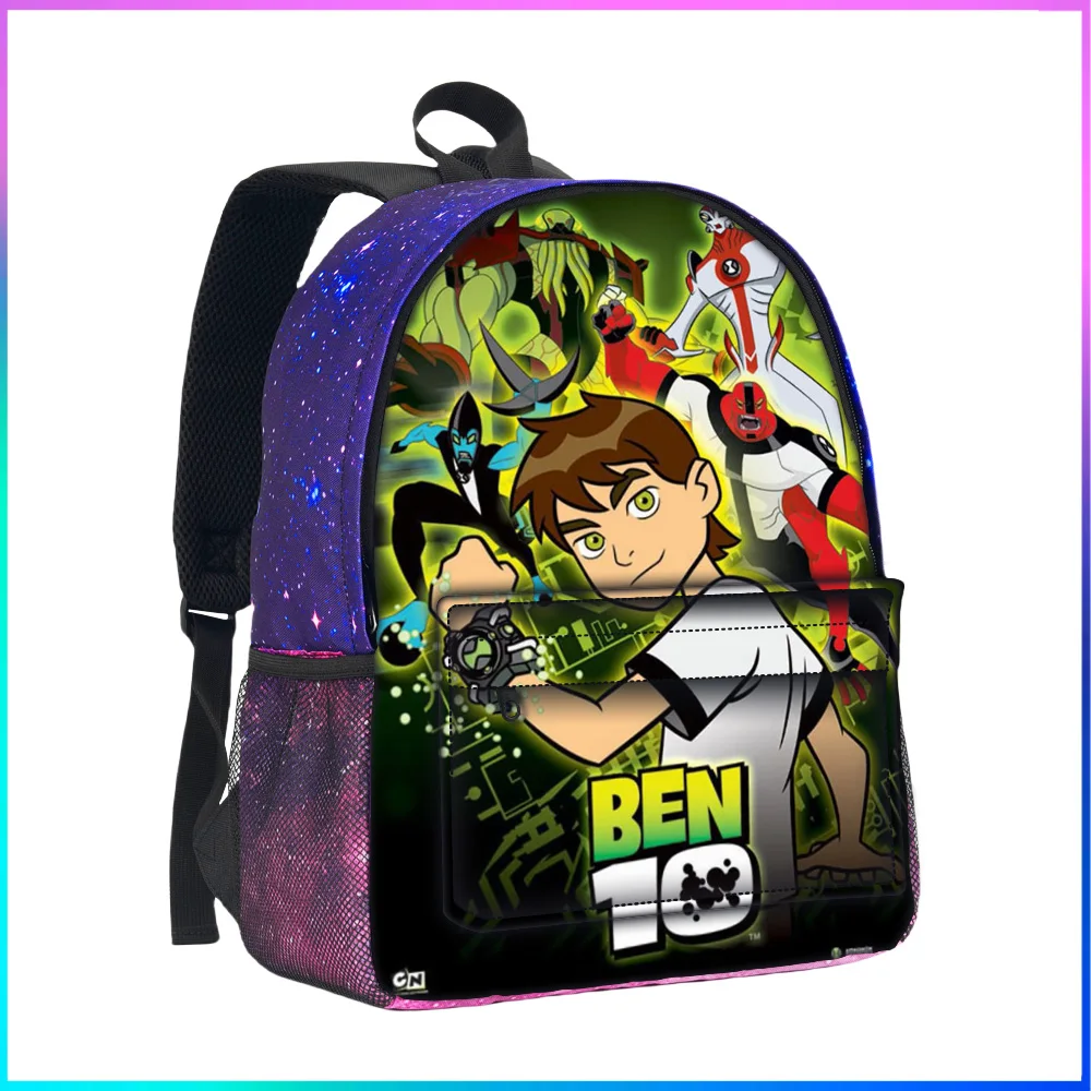

Ben 10 Unisex Kid Waterproof Rucksack-Lightweight Classic Daypack-Back to School Backpack for Unisex Student