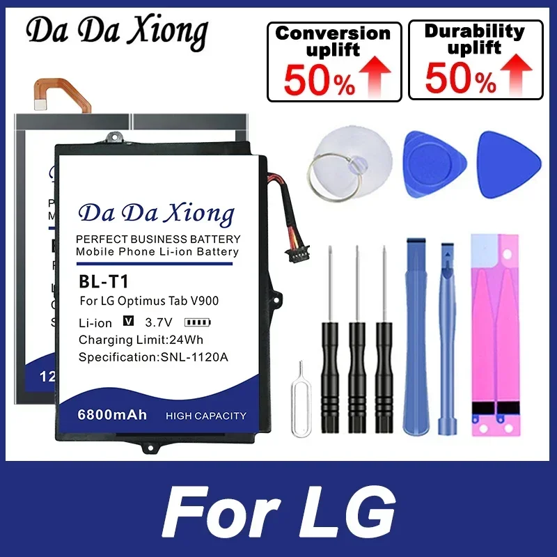 

BL-T10 BL-T13 BL-T14 BL-T1 Battery For LG G Optimus Tablet Pad 5 8.0 8.3 10.1 V500 V700 V900 V480 V495 V496 V490 P880 T600L