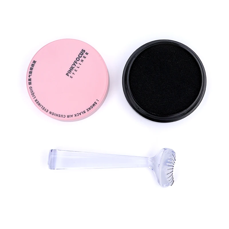 Lower Eyelash Eyeline Silicone Stamp Lashes Extension Eyeline Ink EyeLine Seal ink Set DIY Lash Makeup Cosmetic Tools