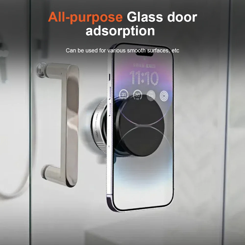 Универсальный держатель для мотоцикла Magsafe, автомобильное крепление, держатель для телефона, магнитная вакуумная присоска, складная поворотная подставка