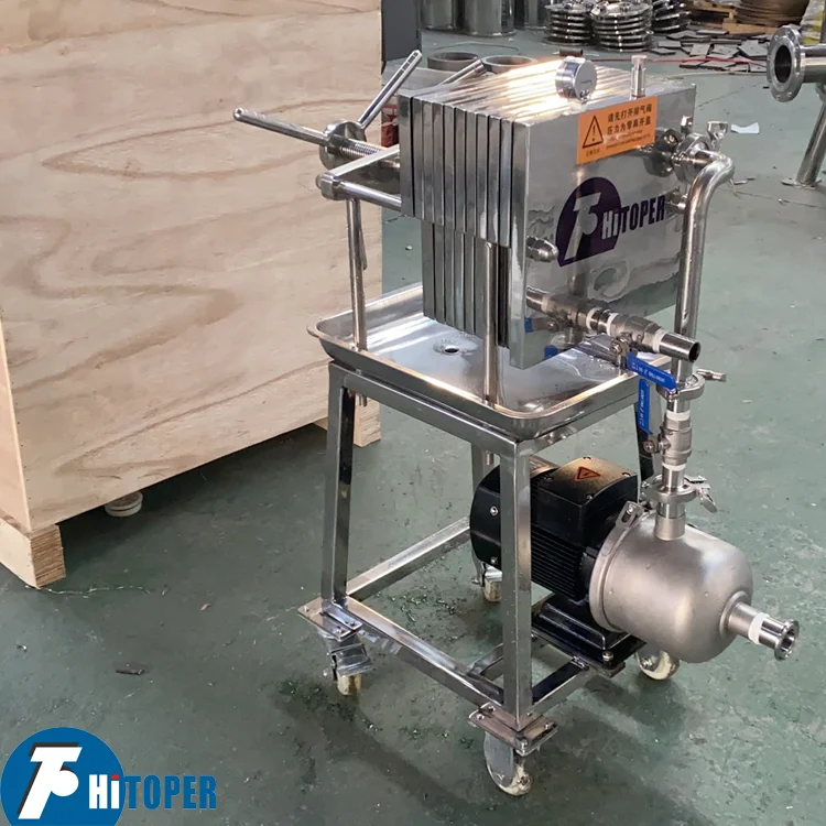 Home Cooking Oil Filter - Laboratorium- en huishoudelijke plaat- en frame-oliefilter/