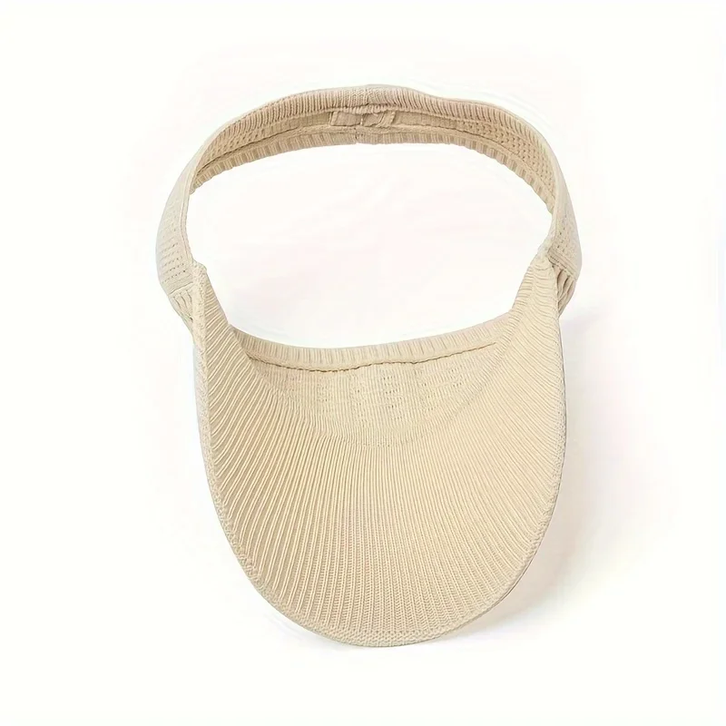 1pc Frauen Anti-Uv Sonnenhüte Atmungsaktive Einstellbare Leere Top Visier Kappen für Tennis Golf Laufen Reisen Strand Sport Im Freien hut – Detail 15