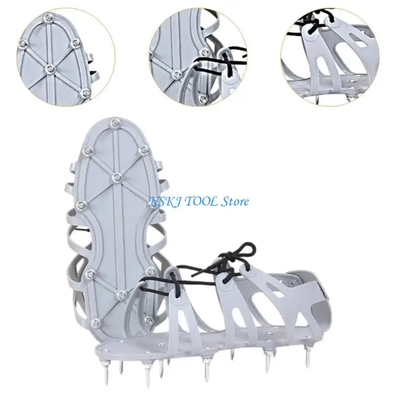 L8RC أحذية مدببة للأحذية الهوائية للحديقة أداة تهوية الفناء والحديقة #4