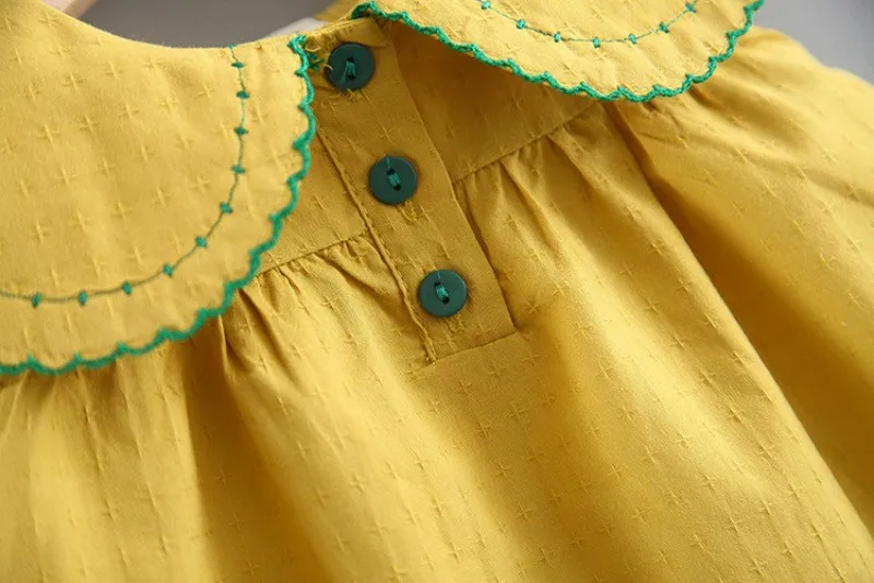 Baby Summer Western Style Set 0-3 Year Old Girl Cute Doll Shirt Shorts Two Piece Set