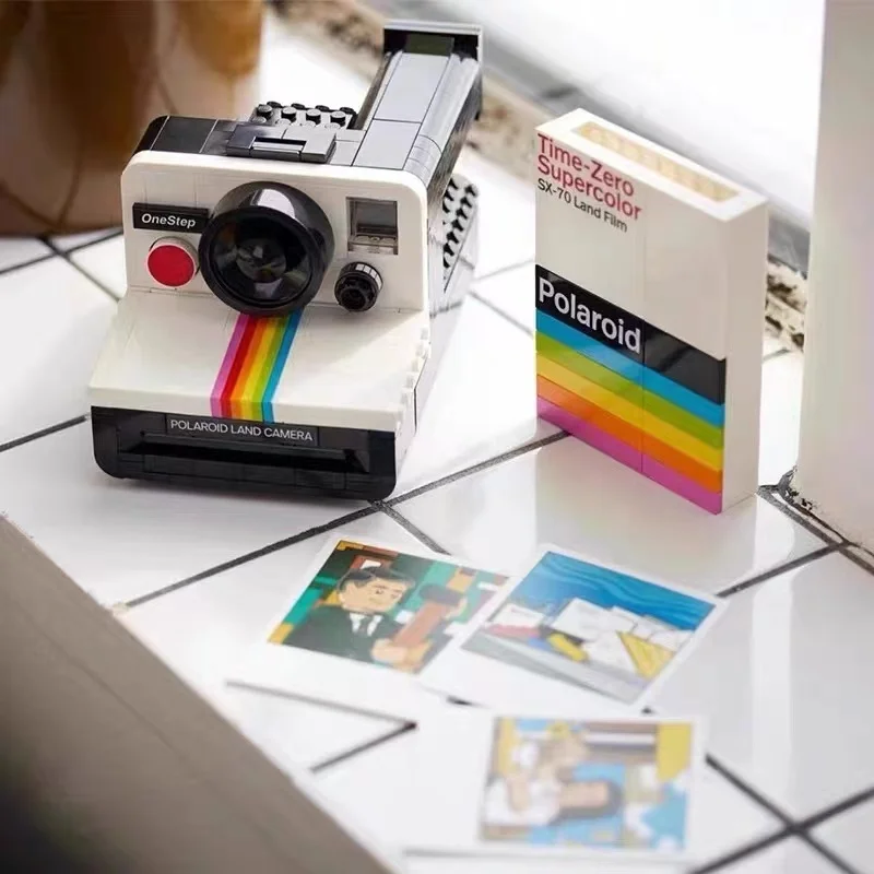 

Ideas 21345 OneStep SX-70 Camera Building Blocks Creative Model Bricks Decoration Educational Toys For Children Birthday Gifts