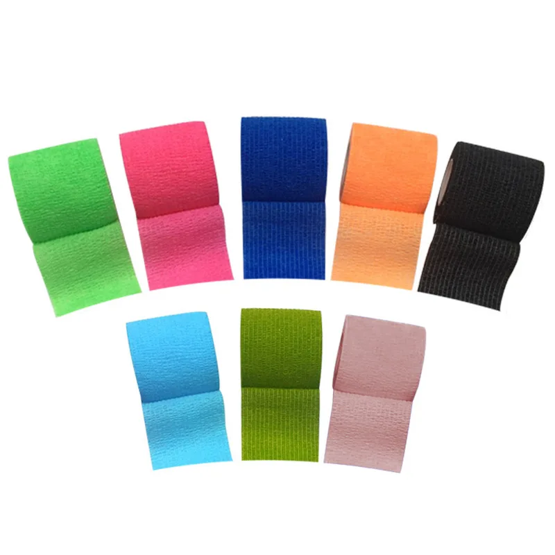 New Disposable Tattoo Grip Bandage Pet Self Adhesive Elastic Bandage For Handle With Tube Tightening Tattoo Accessories