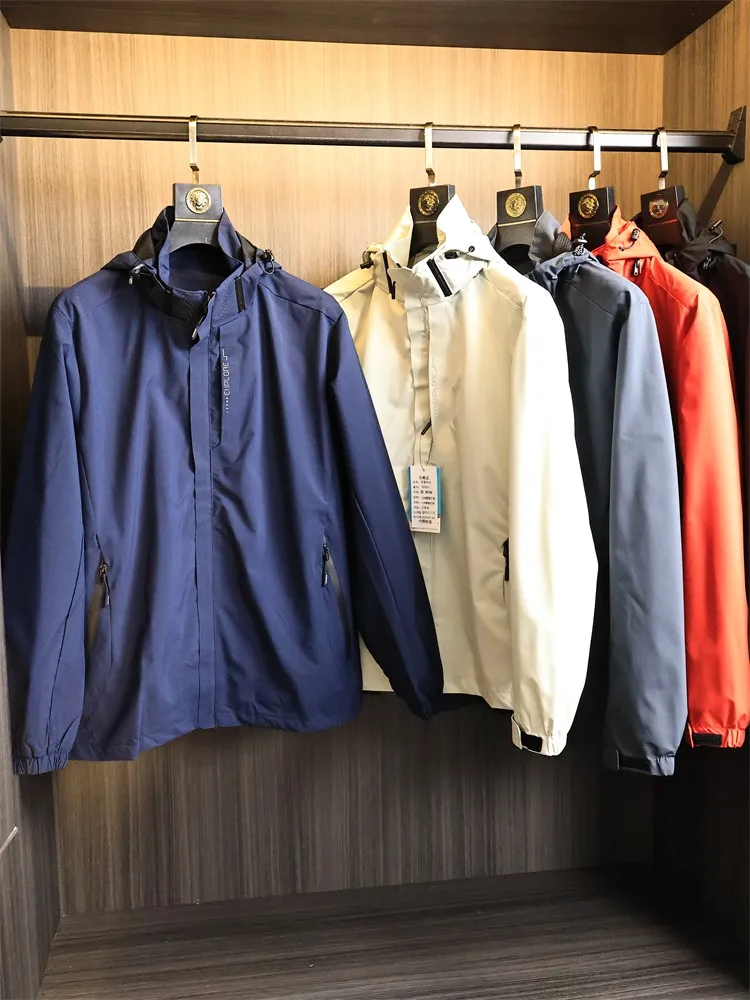

Высококачественная ветрозащитная водонепроницаемая мужская куртка для занятий спортом на открытом воздухе, скалолазание, модная городская куртка с застежкой-молнией Long Sve