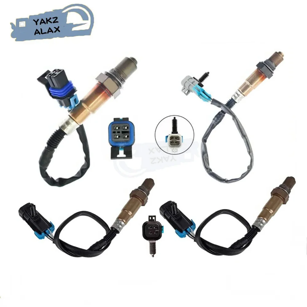 

Комплект из 4 датчиков кислорода (передний/задний, верхний/нижний) для Cadillac CTS 2008-2011 годов выпуска, только для моделей с автоматической коробкой передач STS 3.6L, номера 1 и 2