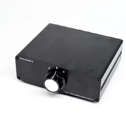 Amplificador/convertidor de altavoces 3 en 1, salida de audio, cutover, entrada de 3 grupos, salida de 1 grupo