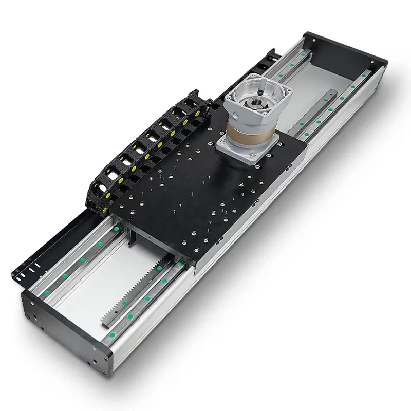 RXC270 Heavy Duty CNC Motorized XYZ Gantry Robot Rack and Pinion Linear Slide Table Stage Actuator Linear Motion Guide Rail
