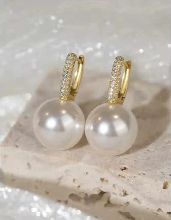 Perfect Ultra Large Particle Pearls AAAA 10-11mm 11-12mm 12-13mm Japan Akoya Round Pearl Earrings Ring Pendant Set 925s