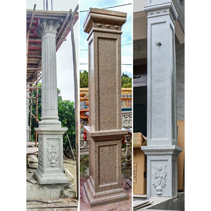 Villa base pillar square pillar square pillar large pier building formwork plastic