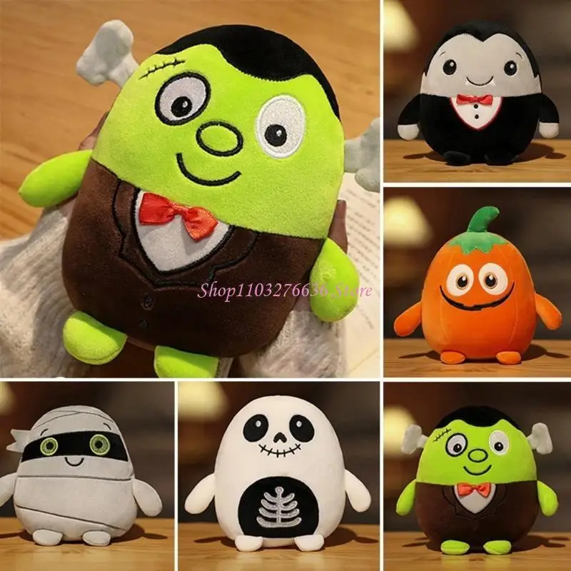 R6FD Festival Plush Toy Halloween Stuffed Animal Cuddle Doll Plush Pillow Room Decor