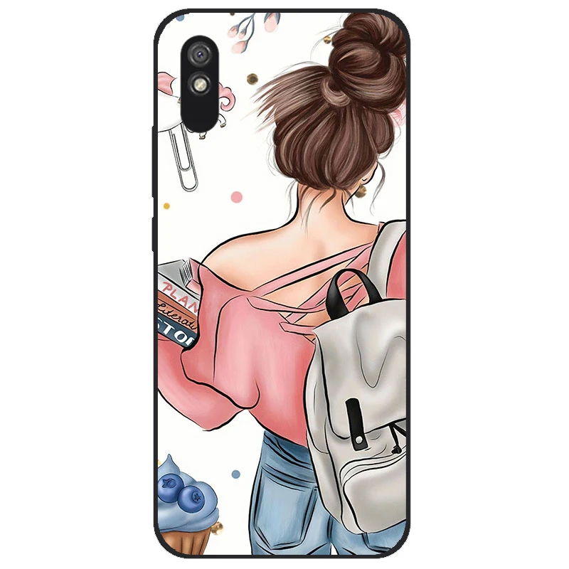 for Xiaomi Redmi 9A Case Cover Soft Silicone Cartoon TPU Back Cover for Xiaomi Redmi 9A Redmi9A 9 A Protective Phone Case Bags