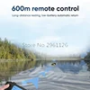 스마트 소나 물고기 무선 제어 미끼 보트, 자동 리턴 야간 조명, RC 낚시 보트, 99GPS, 2.4G, 600M, 3kg 적재 호퍼 4 개 5