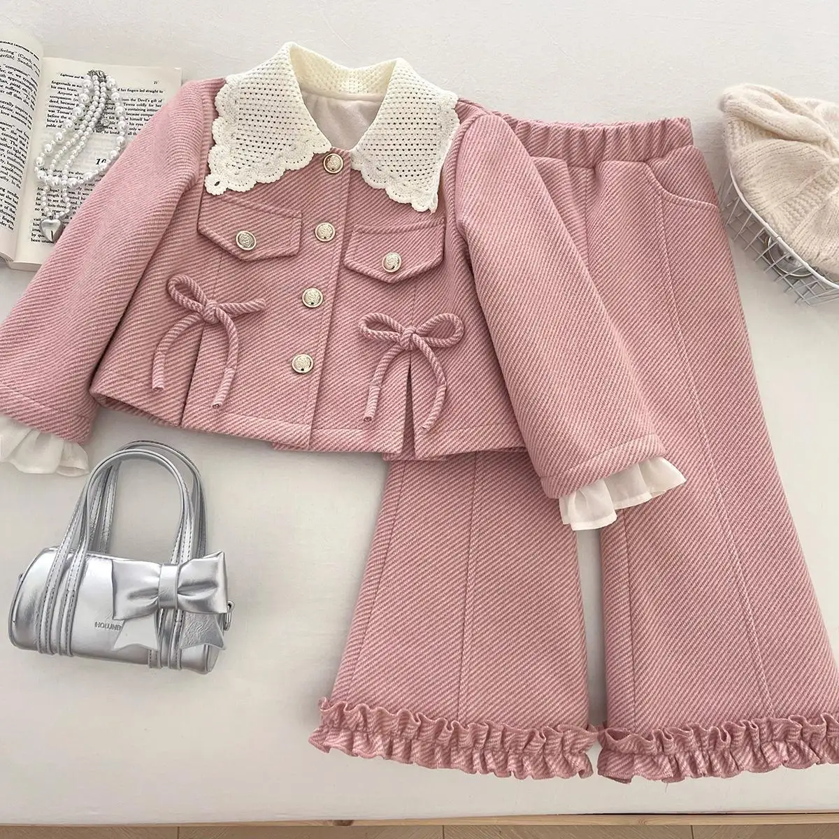 conjuntos-de-ropa-de-lana-para-ninas-abrigos-de-terciopelo-grueso-pantalones-traje-calido-para-ninos-trajes-de-moda-de-princesa-para-otono-e-invierno-2-uds