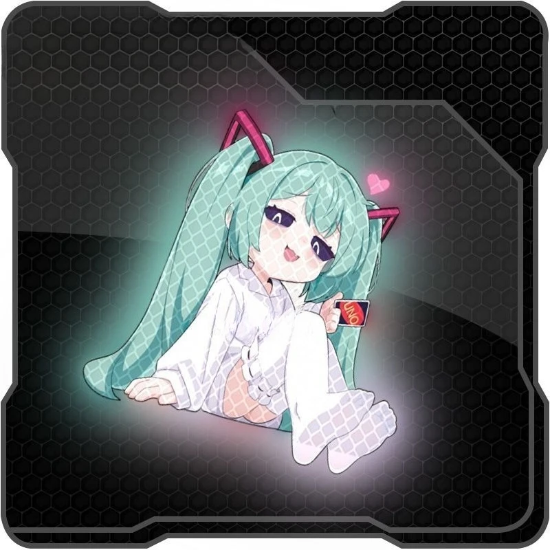 Hatsune Miku car window sticker miku electric car motorcycle helmet decorative waterproof reflective car sticker cartoon gift
