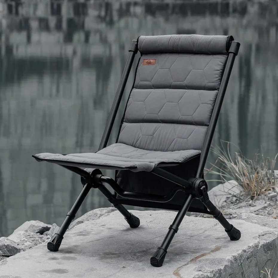 New release mountain table series outdoor camping chair DIY X chair mortise and tenon structure with bag