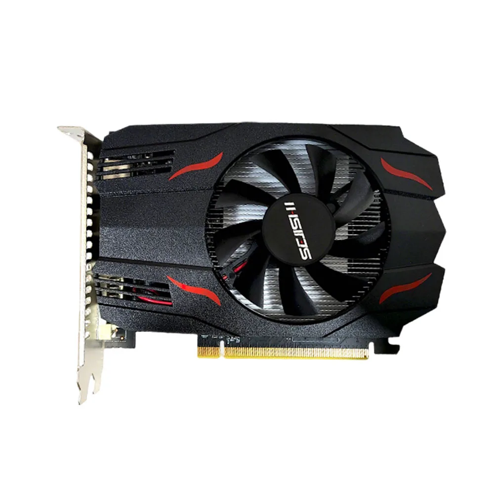 بطاقة رسومات SEJISHI RX 560 4GB AMD Radeon RX560 4GB GDDR5 128Bit 1176MHz بطاقات فيديو للألعاب GPU لسطح المكتب