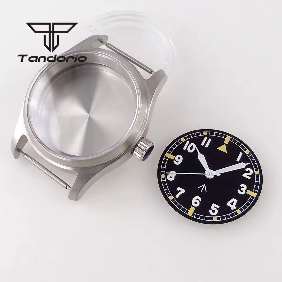 36mm Stainless Steel Brushed 20Bar Dive Pilot Watch Case+29mm Dial+Hands Fit NH35 NH36 NH34 ETA2824 PT5000 ST2130 Movement - AliExpress 