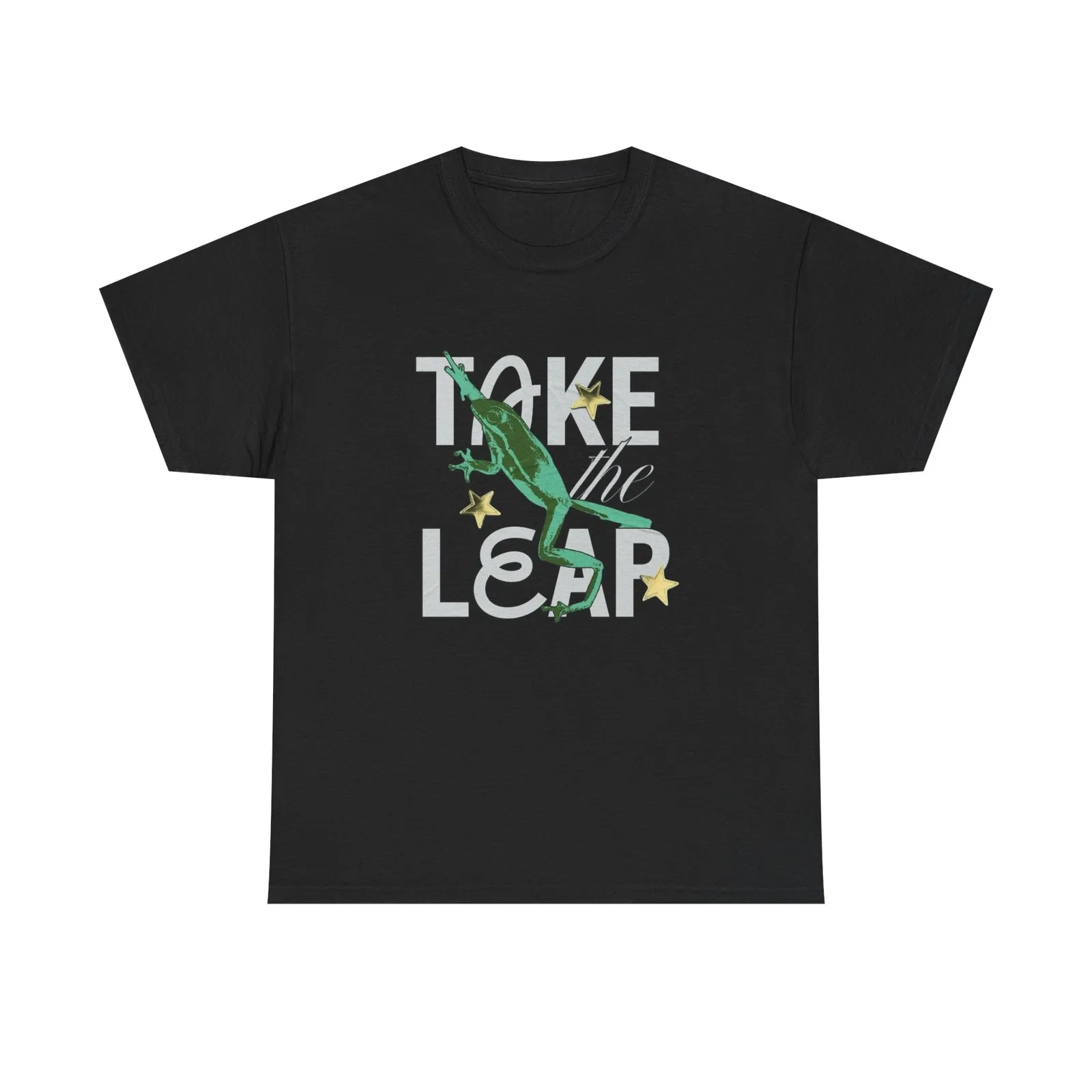 Take The Leap Graphic T-Shirt Cotton Tee New Gift Vintage