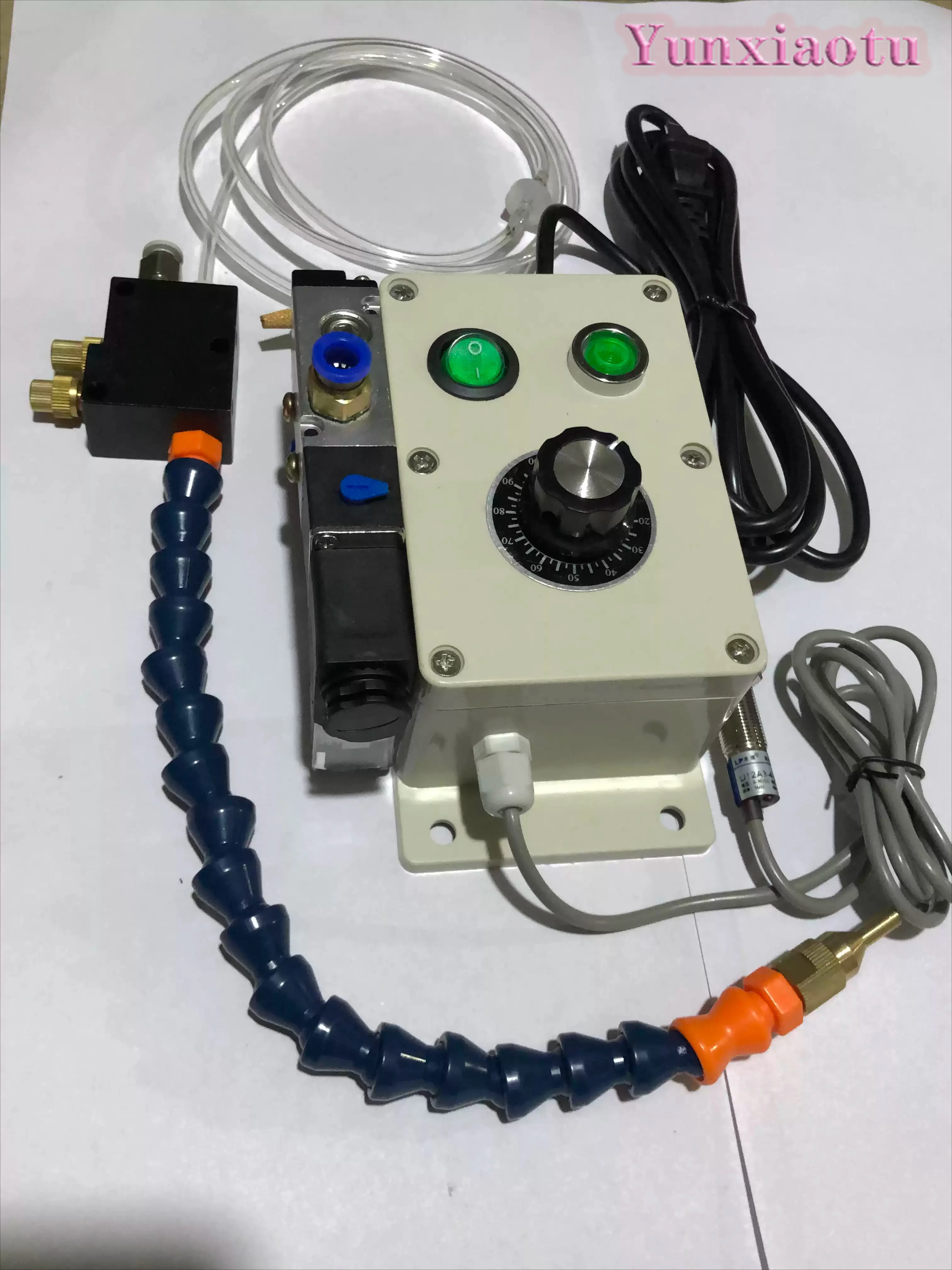 Automatic Sensor Controlled Oil Mist Sprayer with Adjustable Spray Volume and Time for Industrial Lubrication Cooling