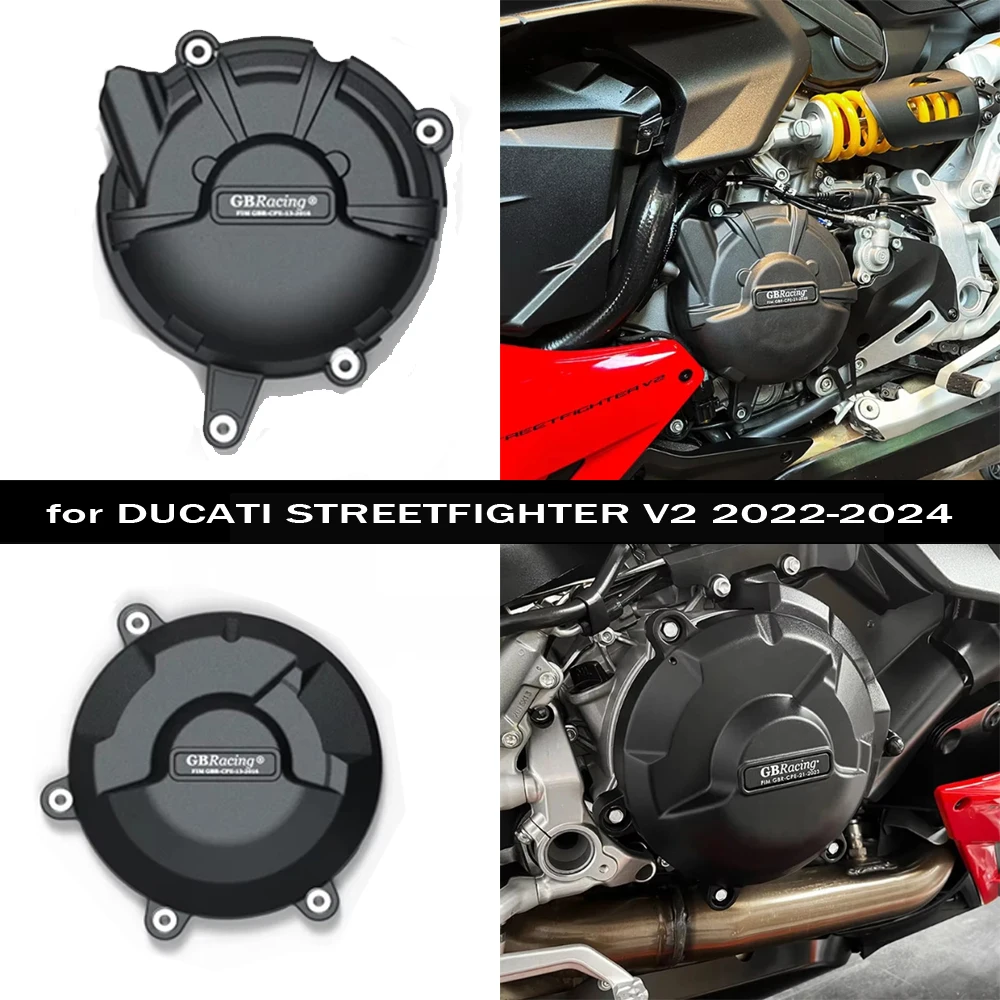 

Motorcycle Engine Anti Drop and Thermal Insulation Protection Cover for DUCATI STREETFIGHTER V2 2022-2024
