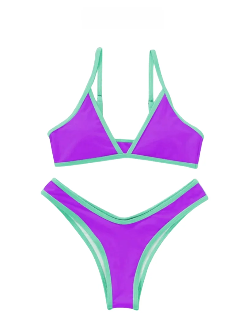 

Регулируемый однотонный купальник-бикини Tee-Point, сексуальный, черный, женский, раздельный дизайн, из нейлона и спандекса