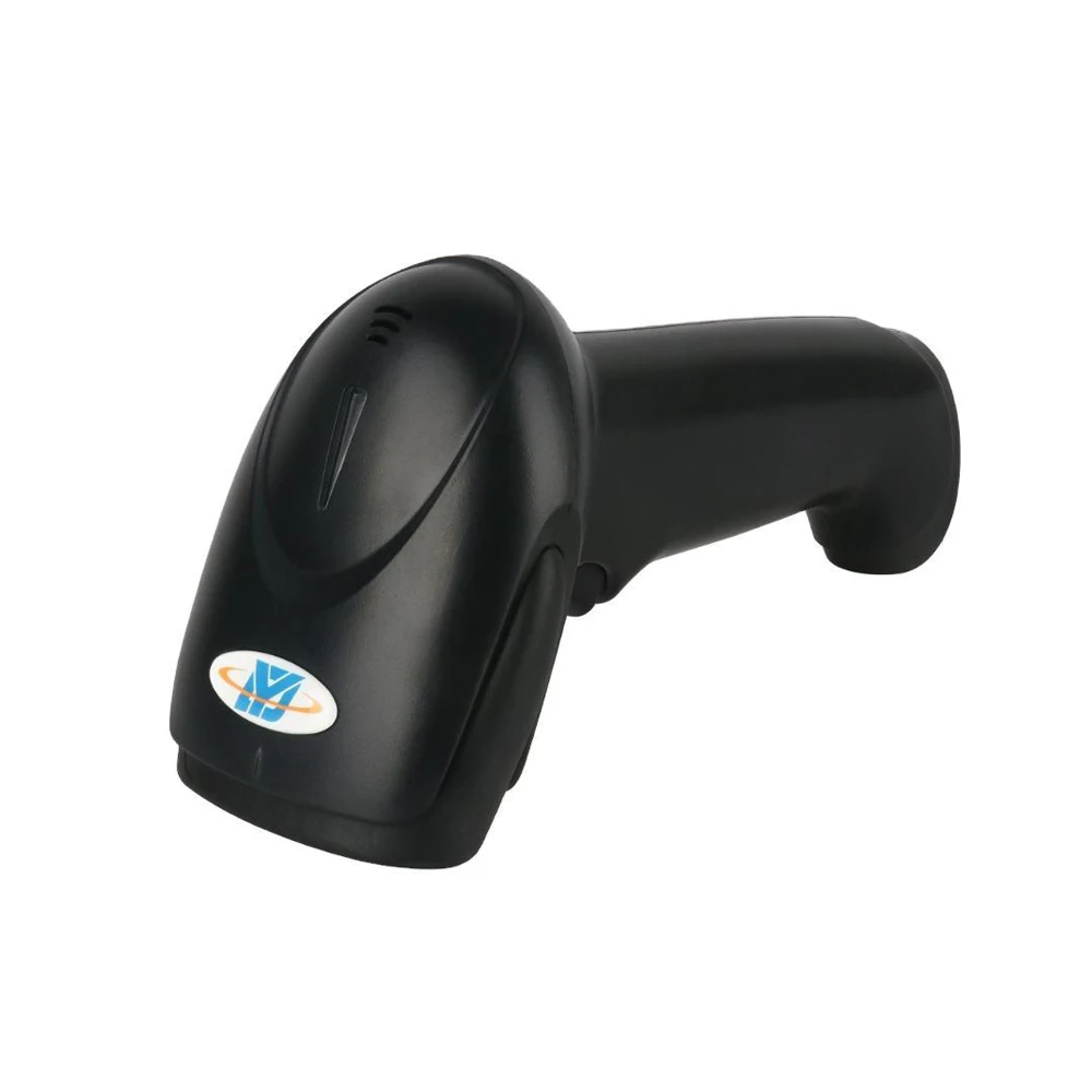 Wired or Wireless Laser 1D Barcode Scanner Handheld Barcode Scanner for Supermarket Store with USB RS232 Interface