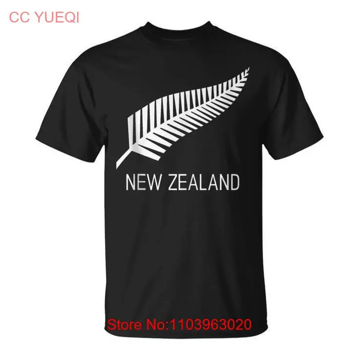 Новая ограниченная серия, черный папоротник Новой Зеландии, гордый киви НЗ, регби, футболка унисекс