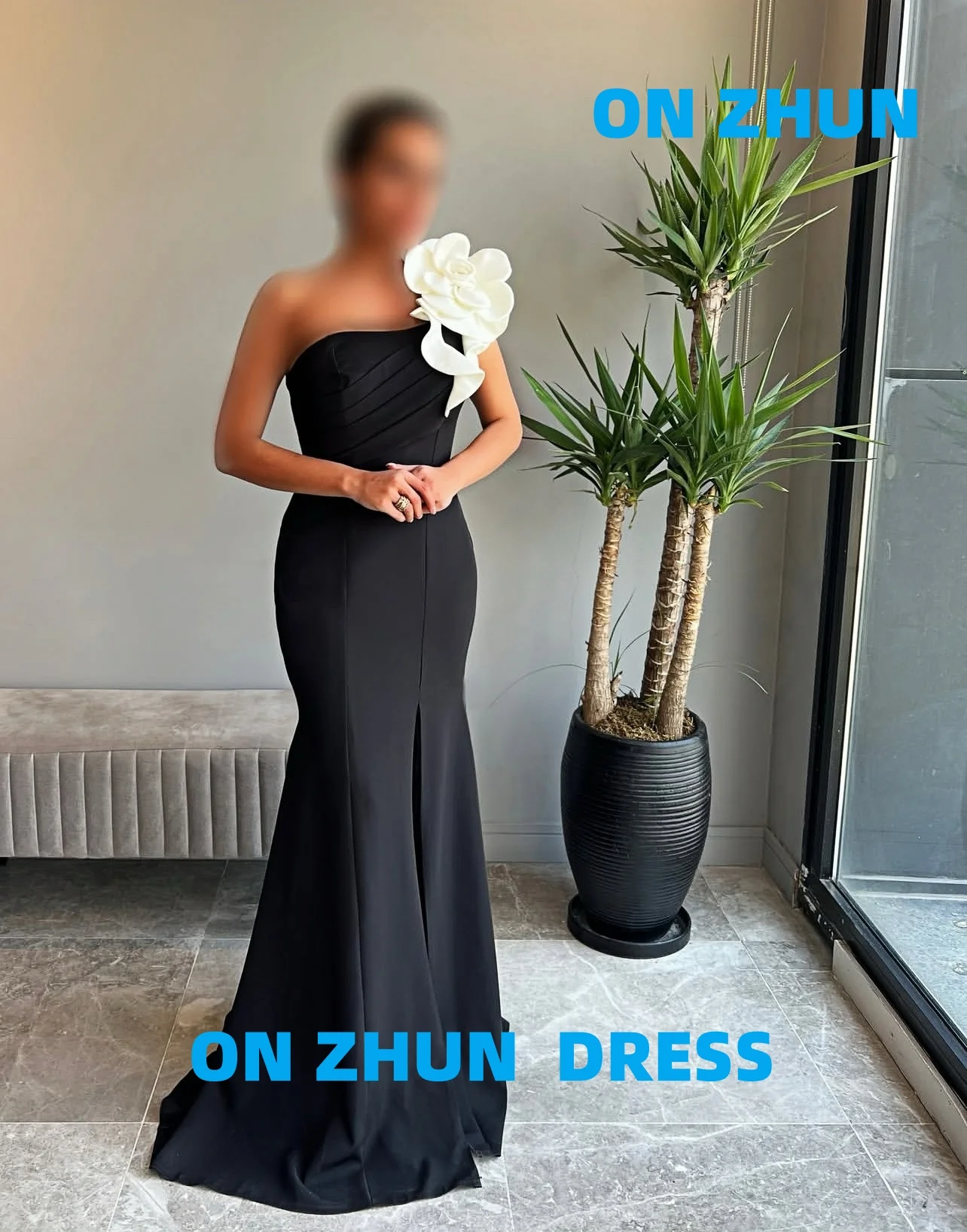 

Customized strapless sleeveless mermaid gorgeous luxurious evening dresses women evening dress modern Evening dresses