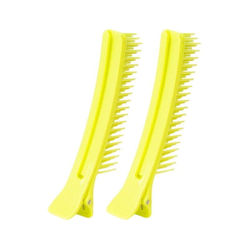 2 قطعة مشابك شعر متعددة الوظائف، مشابك لتقسيم الشعر، مشابك لتصفيف الشعر 918D