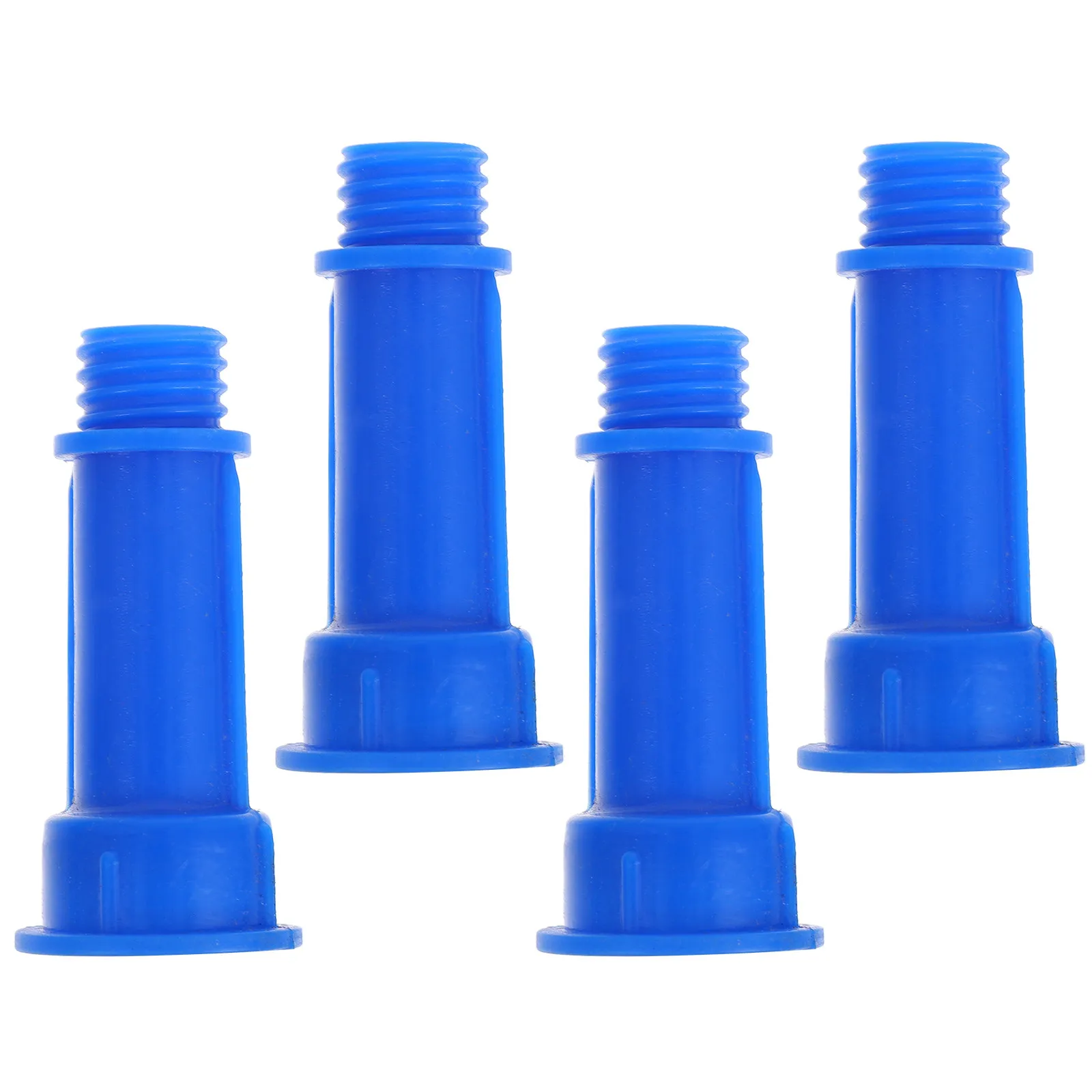 4Pcs Caulking Nozzle Set for Glue Gun Sturdy Plastic Caulk Tip Extender Manual Sealant Dispenser Reusable Adhesive Applicator