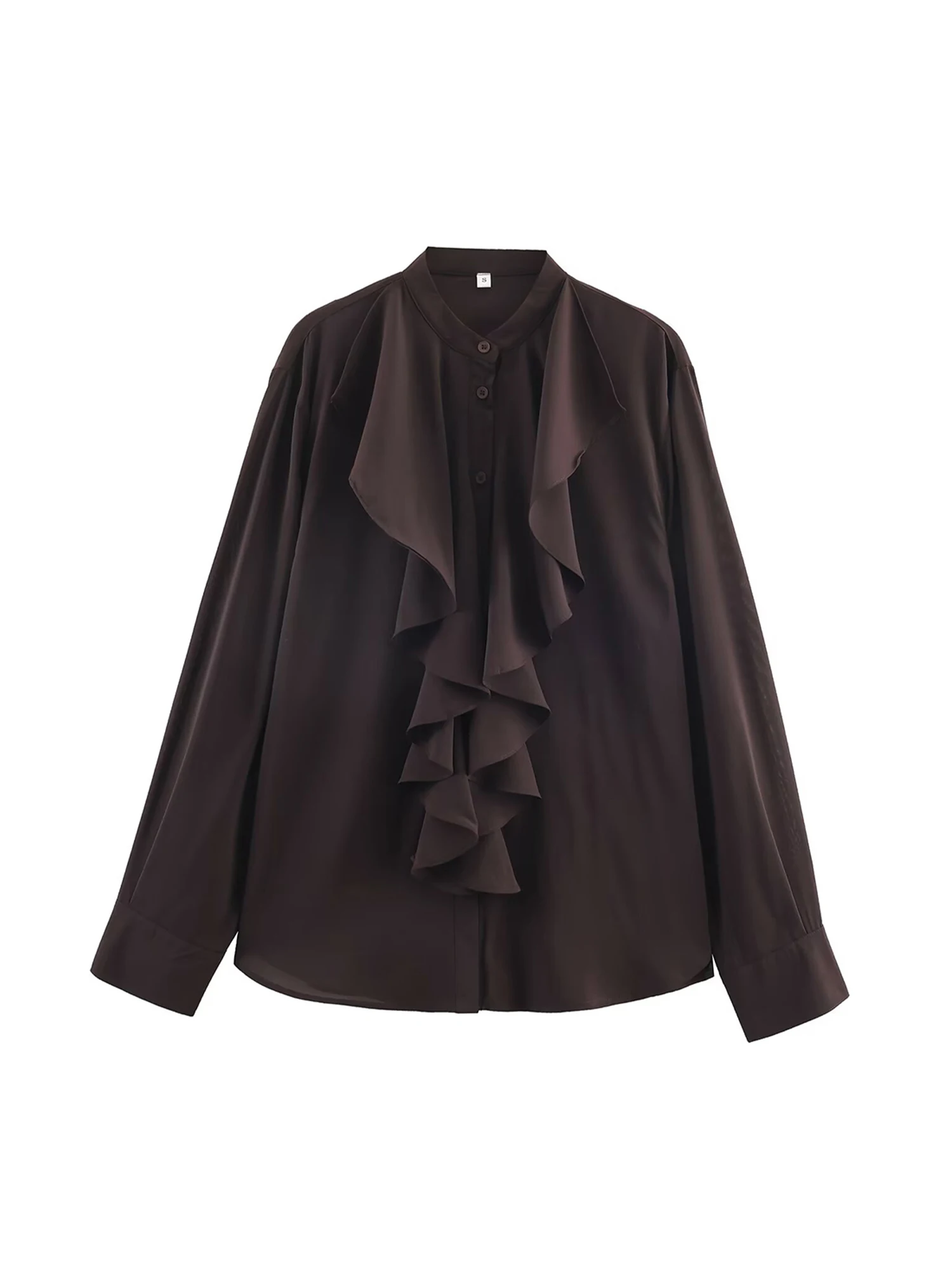 

Women's Black Gothic Emo Striped Shirts Long Sleeve Blouses Vintage Elegant 2000s Oversize Shirt Fashion Clothes Spring Autumn