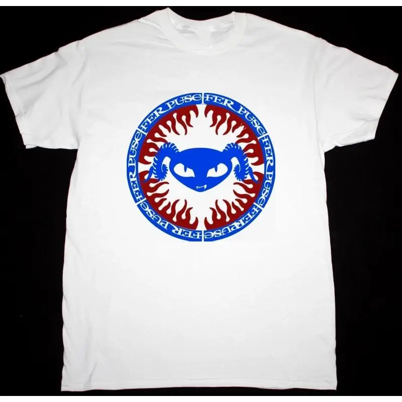 Puscifer Blue Flaming Skull Logo T-Shirt