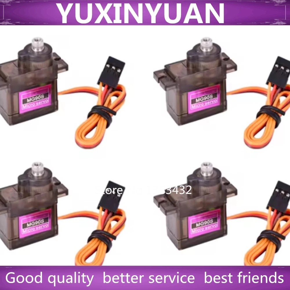 1pcs/lot SG90 MG90S MG995 MG996 Servo Metal Gear for Model Helicopter Boat For Arduino UNO DIY in stock 100%new original ! !