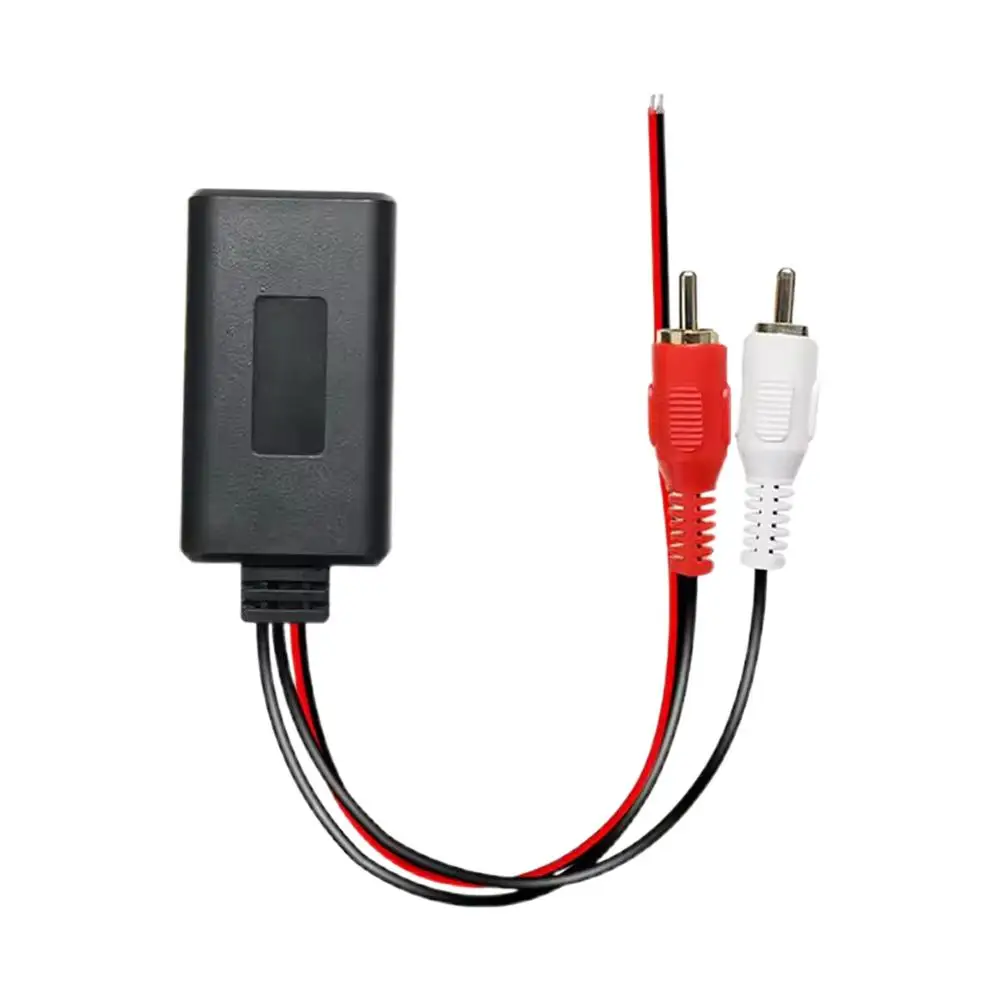 Автомобильный беспроводной модуль приемника Bluetooth для интерфейса 2RCA, кабель AUX, адаптер HIFI, звук, музыка, аудио, стереоприемник N0I0